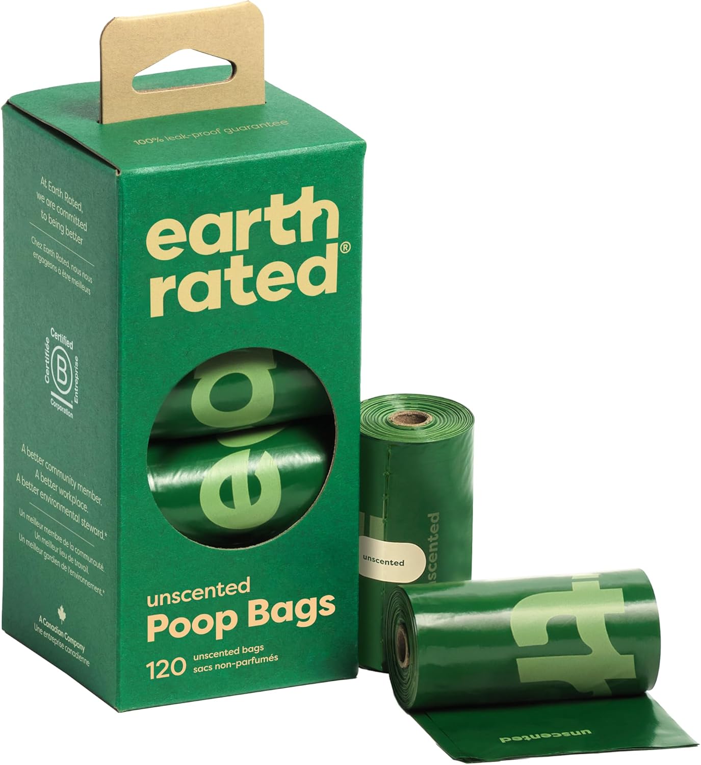 Earth Rated poop bags